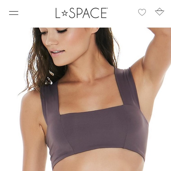 L Space Swim Lspace Parker Bikini Top M Poshmark